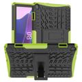 Anti-Slip Lenovo Tab M10 Gen 3 Hybrid Case with Stand - Green / Black