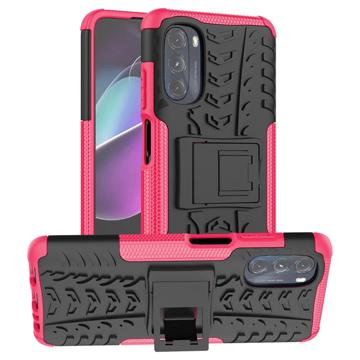 Anti-Slip Motorola Moto G (2022) Hybrid Case with Stand