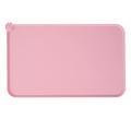Anti-Slip Silicone Pet Food Mat - 47x30cm - Pink