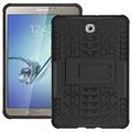 Samsung Galaxy Tab S2 8.0 T710, T715 Anti-Slip Hybrid Case - Black