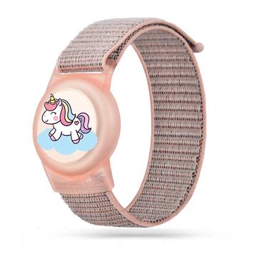 Apple AirTag 1/2 Tech-Protect Nylon Strap for Kids - Magic Pony