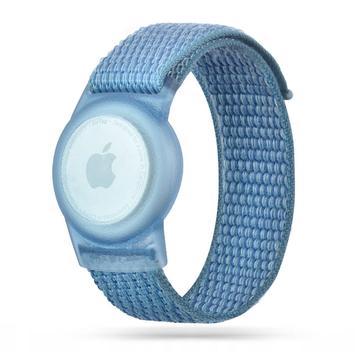 Apple AirTag 1/2 Tech-Protect Nylon Strap for Kids - Blue
