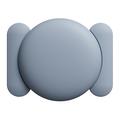 Apple Airtag Magnetic Silicone Case - Grey