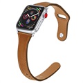 Apple Watch 7/SE/6/5/4/3/2/1 Premium Leather Strap - 41mm/40mm/38mm