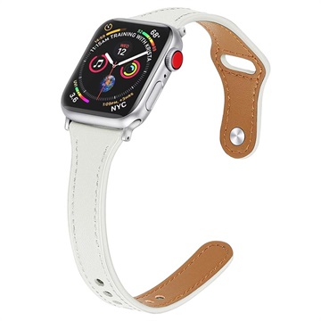 Apple Watch Ultra 2/Ultra/9/8/SE (2022)/7/SE/6/5/4/3/2/1 Premium Leather Strap - 45mm/44mm/42mm