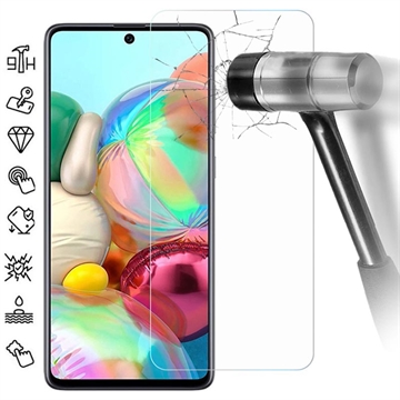 Samsung Galaxy A71 Arc Edge Tempered Glass Screen Protector - 9H, 0.3mm