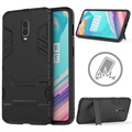 Armor Series OnePlus 6T Hybrid Case with Stand - Black