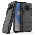 Armor Series OnePlus 7T Hybrid Case with Kickstand - Black
