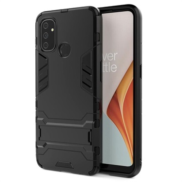 Armor Series OnePlus Nord N100 Hybrid Case with Kickstand - Black