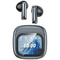 Awei TP100 ENC TWS Earphones with Touch-Screen Charging Case - Black