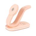 B-28 3-in-1 Wireless Charger with Night-Light - Pink
