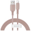 Baseus Colourful USB 2.0 / Lightning Cable CALDC-04 - 1.2m (Bulk Satisfactory) - Pink