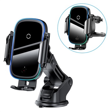 Baseus Light Electric 15W Wireless Car Charger / Car Holder WXHW03-01