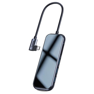 Baseus Mirror USB-C Hub CAHUB-CZ0G - HDMI, SD/MicroSD, PD - Grey