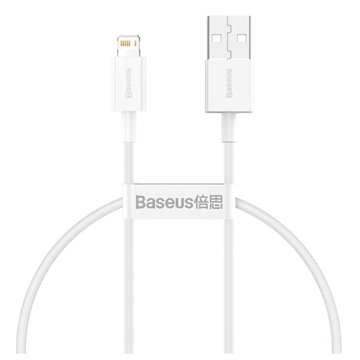 Baseus Superior Series Lightning Cable - 0.25m - White