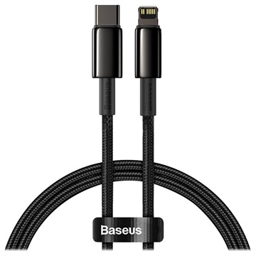 Baseus Tungsten Gold USB-C / Lightning Cable 20W - 2m