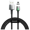 Baseus Zinc Magnetic USB-A / Lightning Cable CALXC-B01 - 2m - Black
