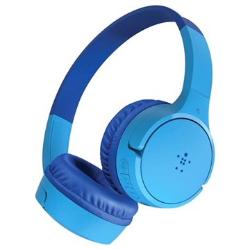Belkin Soundform On-Ear Kids Wireless Headphones - Blue