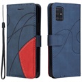 Bi-Color Series Samsung Galaxy A51 Wallet Case