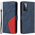 Bi-Color Series Samsung Galaxy A72 5G Wallet Case