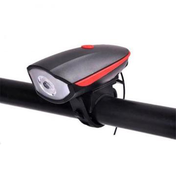 Bike Light 3 Modes USB Rechargeable 250LM LED Bicycle Lamp Flashlight Bicycle Accessories - Red
