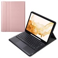 Samsung Galaxy Tab S8+ Bluetooth Keyboard Case (Open Box - Excellent) - Rose Gold