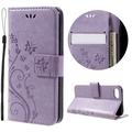 iPhone 7/8/SE (2020)/SE (2022) Butterfly Series Wallet Case - Violet