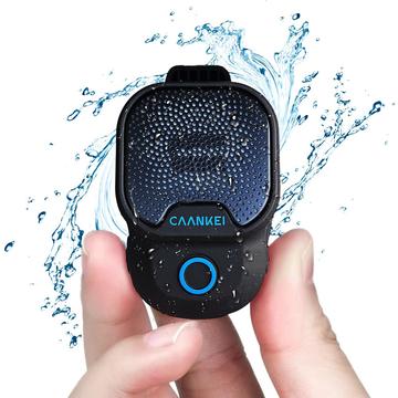 CAANKEI CWS03 Mini Waterproof Bluetooth Speaker with 30h Playtime - Black