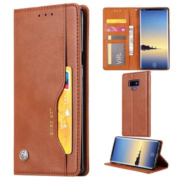 Card Set Series Samsung Galaxy Note9 Wallet Case - Brown