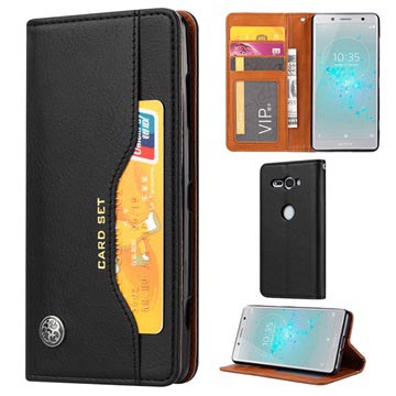 Card Set Series Sony Xperia XZ2 Compact Wallet Case