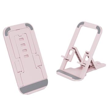 Card-Style Foldable Phone Holder - Pink