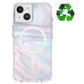 Case-Mate Soap Bubble MagSafe iPhone 14 Case - Clear