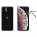 iPhone 11 Case w/ 2x Tempered Glass Screen Protector