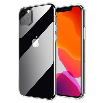 iPhone 11 Pro TPU Case w/ 2x Tempered Glass Screen Protector - Clear