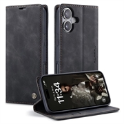 iPhone 16 Plus Caseme 013 Series Wallet Case - Black