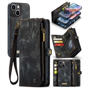 iPhone 15 Plus Caseme 2-in-1 Multifunctional Wallet Case