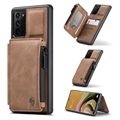 Caseme C20 Zipper Pocket Samsung Galaxy Note20 Case - Brown