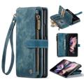 Caseme C30 Multifunctional Samsung Galaxy Z Fold4 Wallet Case - Blue