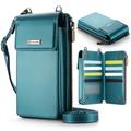 Caseme ME50 Universal Crossbody Bag w. RFID Protection - 4"-7.3" - Blue