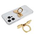 Butterfly Metal Ring Holder for Smartphones - Gold