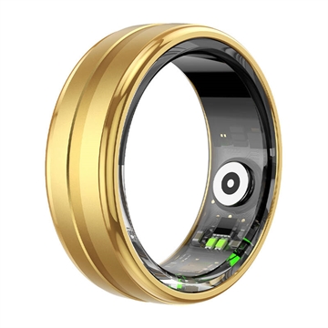 Colmi R06 Smart Ring with Bluetooth 5.0 - Danish, Swedish, English Languages - 18.1mm - Gold