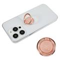 Compass Style Ring Holder for Smartphones - Pink