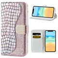 Croco Bling Series iPhone 12 mini Wallet Case