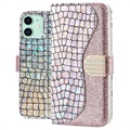 Croco Bling iPhone 11 Wallet Case