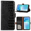 Crocodile Series OnePlus Nord 2T Wallet Leather Case with RFID