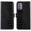 Nokia G42 Crocodile Series Wallet Leather Case with RFID