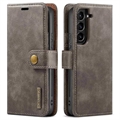 DG.Ming Samsung Galaxy S23 5G Detachable Wallet Leather Case - Grey