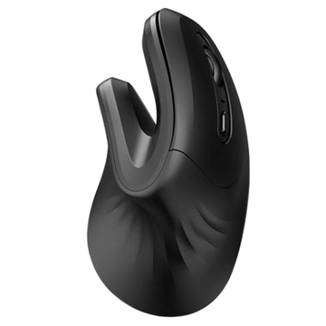 Dareu Magic Hand Vertical Wireless Mouse - Black