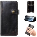 Denior Vintage Series iPhone 13 Wallet Leather Case