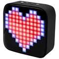 Denver BTL-350 Bluetooth Speaker with Pixel Light Animations - Black